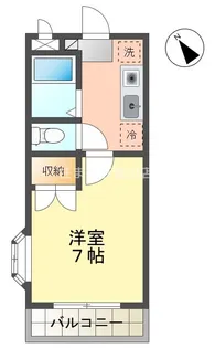 エクセレンス浄水【108号室】の間取り