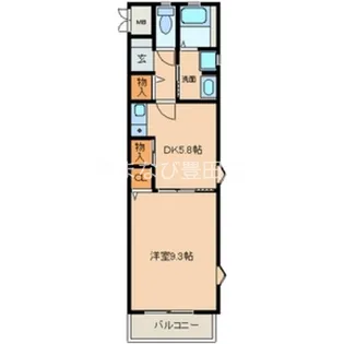 Debut【2階】の間取り