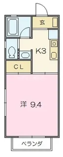 ハイツ コロモ【2階】の間取り