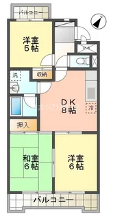 3DKの間取り画像