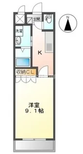 アーバン ルピナス【1階】の間取り