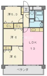 バードランド【4階】の間取り