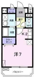 KURASUKA12【1階】の間取り