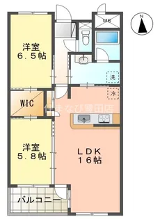 リアンヒロ【2階】の間取り