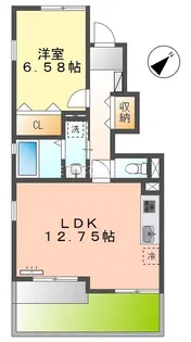 リーブル 花水木【1階】の間取り