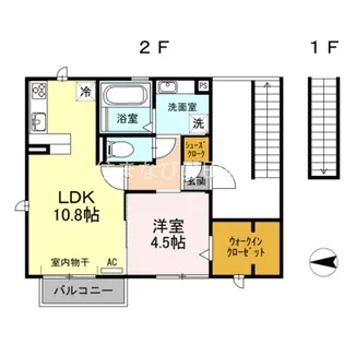 ビオス【2階】の間取り