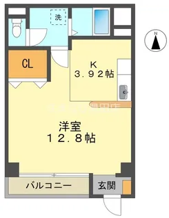 セルシオンⅡ【103号室】の間取り