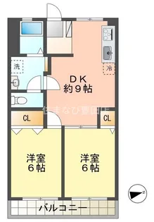 スギナミビル【3階】の間取り