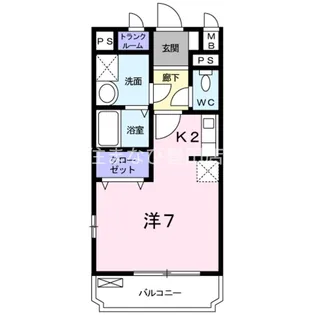 KURASUKA12【1階】の間取り