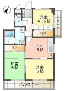 平成ビル【2階】の間取り