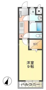 PASEO丸山【2階】の間取り