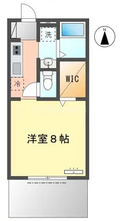 ヒルサイドテラス C【102号室】の間取り