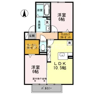ルミエール【2階】の間取り
