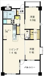 ボヌール【2階】の間取り