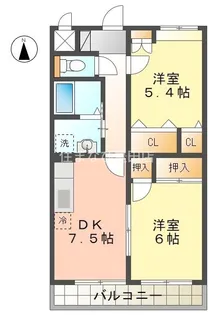 アルカディアタウン【3階】の間取り