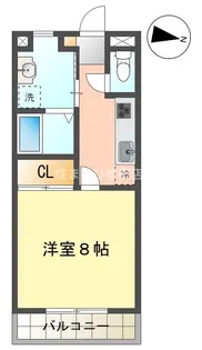 ROUND HILLS【1階】の間取り