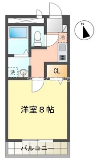 アンプルール フェール 加藤【3階】の間取り