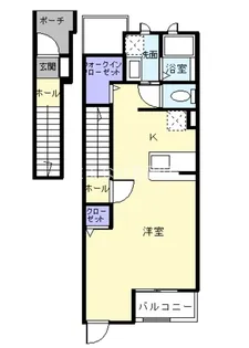 セレクトヒルズ上郷 Ⅱ【2階】の間取り