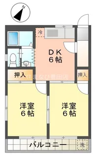 サンメゾン【1階】の間取り