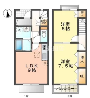 GRACIA光【1階】の間取り