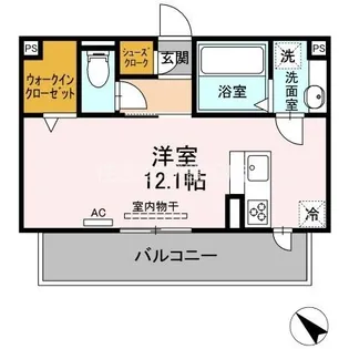 ドマーニ【302号室】の間取り