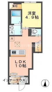 プランドール【1階】の間取り