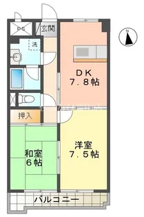 サンヨウハイネス【3012号室】の間取り