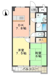 サンヨウハイネス【3041号室】の間取り