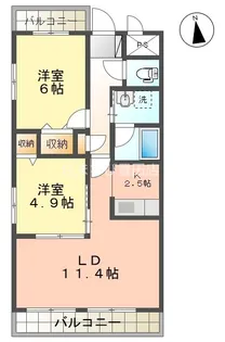 レコルト【2階】の間取り