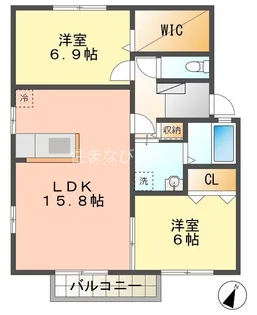 ロイヤルステージC【2階】の間取り