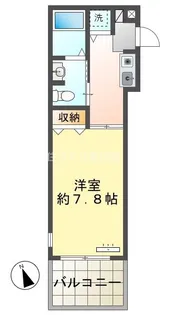 豊田ノースウエスト【602号室】の間取り