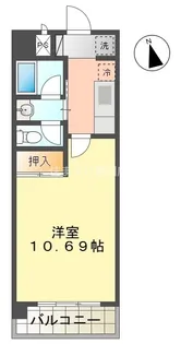 Sソフィア【3C号室】の間取り