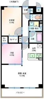 フェリーチェⅠ【1階】の間取り
