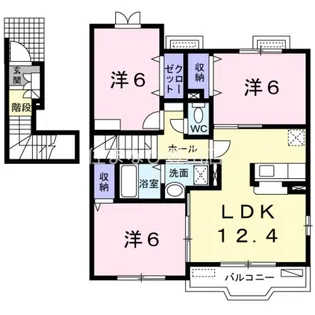 パークサイドT【2階】の間取り