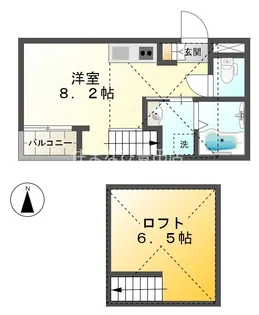 セレジェイラ イースト【1階】の間取り