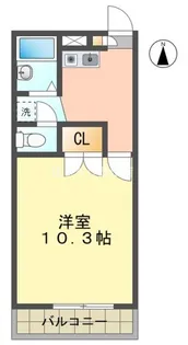 プレジール Sun【1階】の間取り