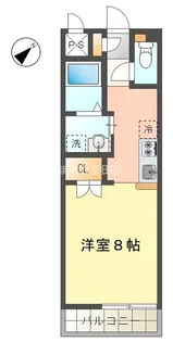 セントレアコートⅡ【203号室】の間取り