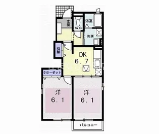 シエラ ヴィラ【1階】の間取り