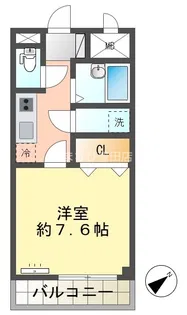 ソレアード【1階】の間取り