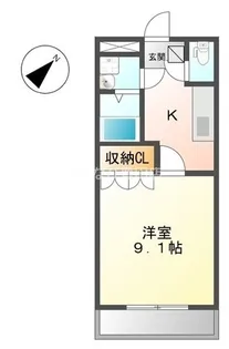 コーポ ユタカ【2階】の間取り