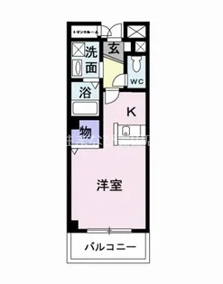 アンソレイエ【3階】の間取り