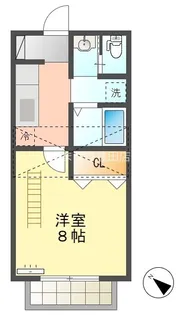 フェリス住吉【A号室】の間取り