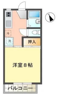 プチフラット【2階】の間取り
