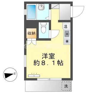 アンダンテ若宮【103号室】の間取り