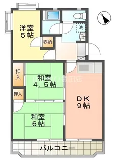 サンピアス豊田【101号室】の間取り