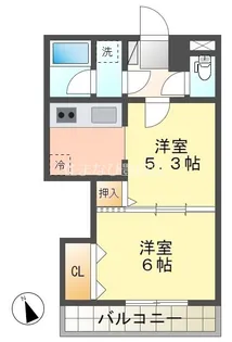 PATIO082【4階】の間取り