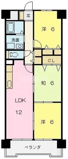 マンションモントレー【2階】の間取り