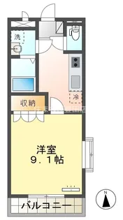 ルミエール【2階】の間取り