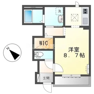 アヴァンスTK【1階】の間取り