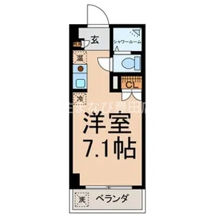 アルフエイム【201号室】の間取り